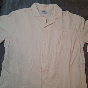 Old Navy Men's Cream Shirt
